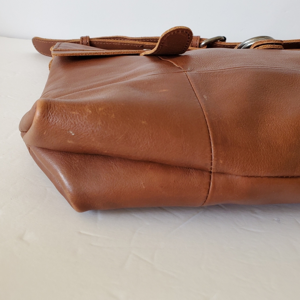 💥SOLD💥Lucky Brand Dempsey Leather Messenger Bag - Picture 8 of 15